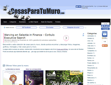 Tablet Screenshot of cosasparatumuro.com